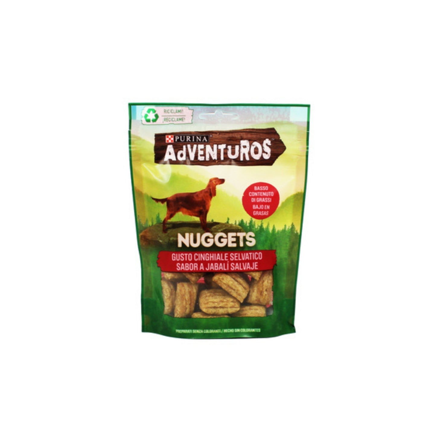 Skack Cani Nuggets - Gusto Cinghiale Selvatico (90g)