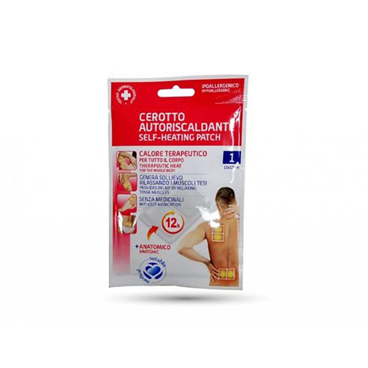 Cerotto Autoriscaldante Setablu - Fascia Termica per Dolori Muscolari