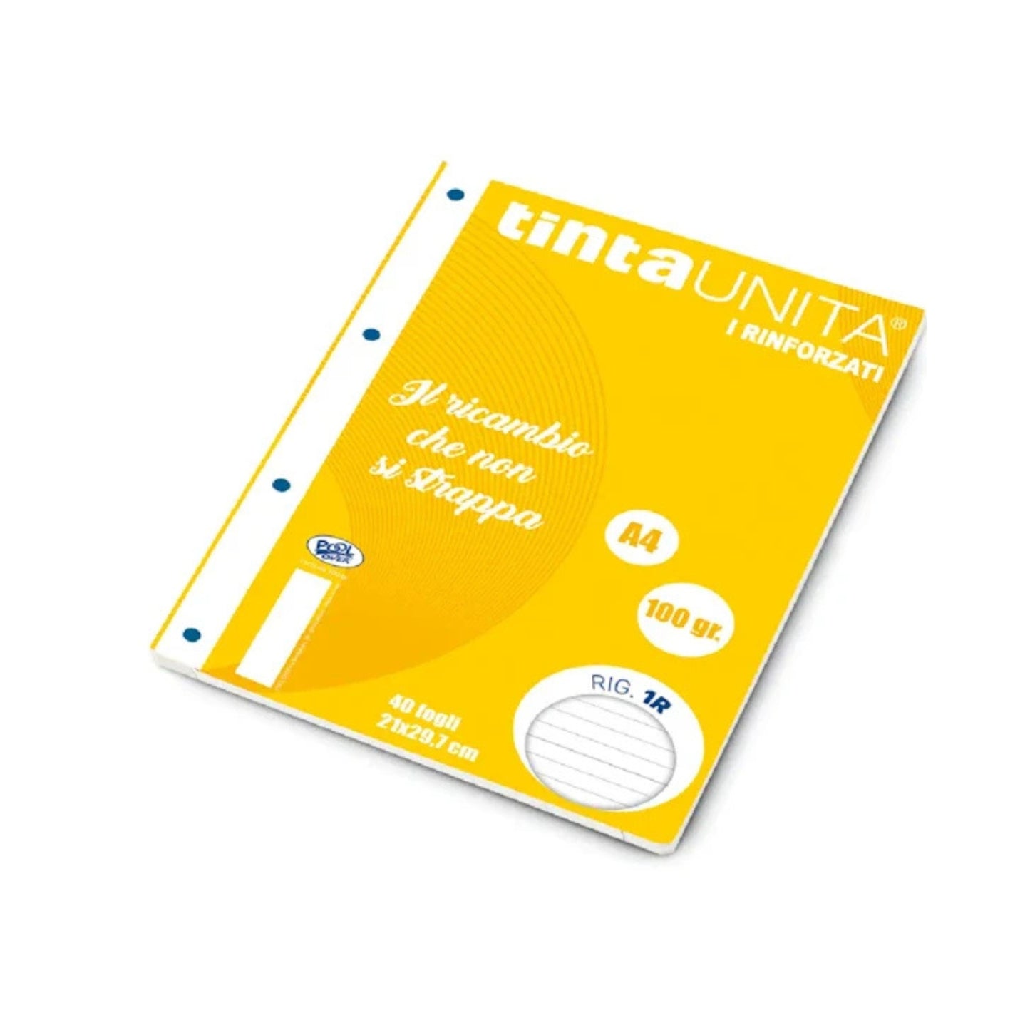 Ricambi Rinforzati Tinta Unita - Carta 100gr (Pacco da 40 fogli)