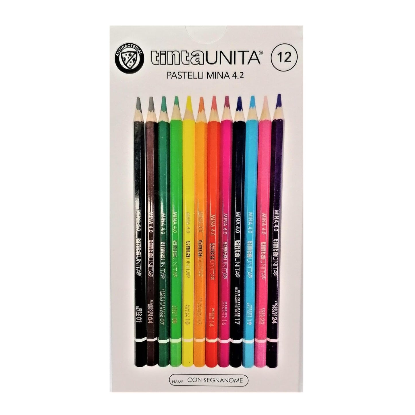 Pastelli Tinta Unita  da 12 mina 4.2