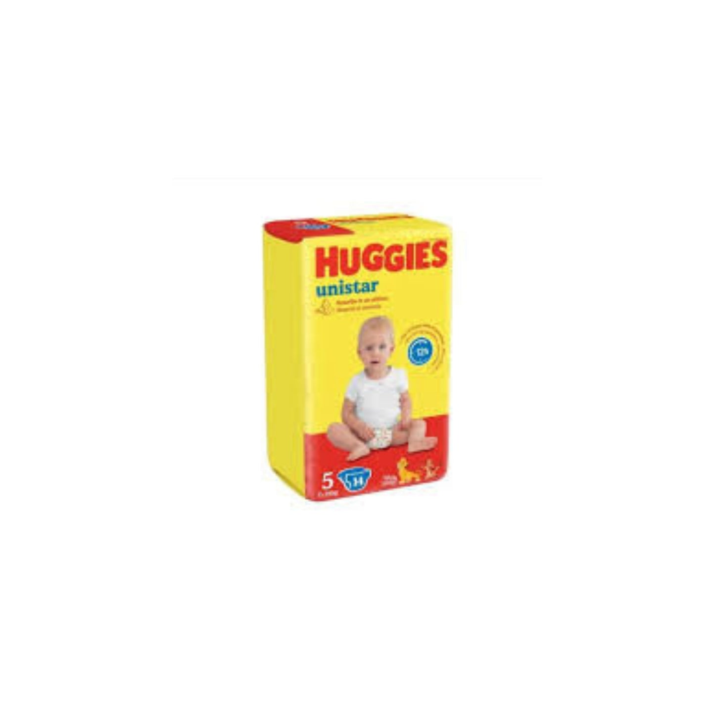 Pannolini Huggies  Unistar - Pacco Singolo (Taglie 3, 4, 5, 6)