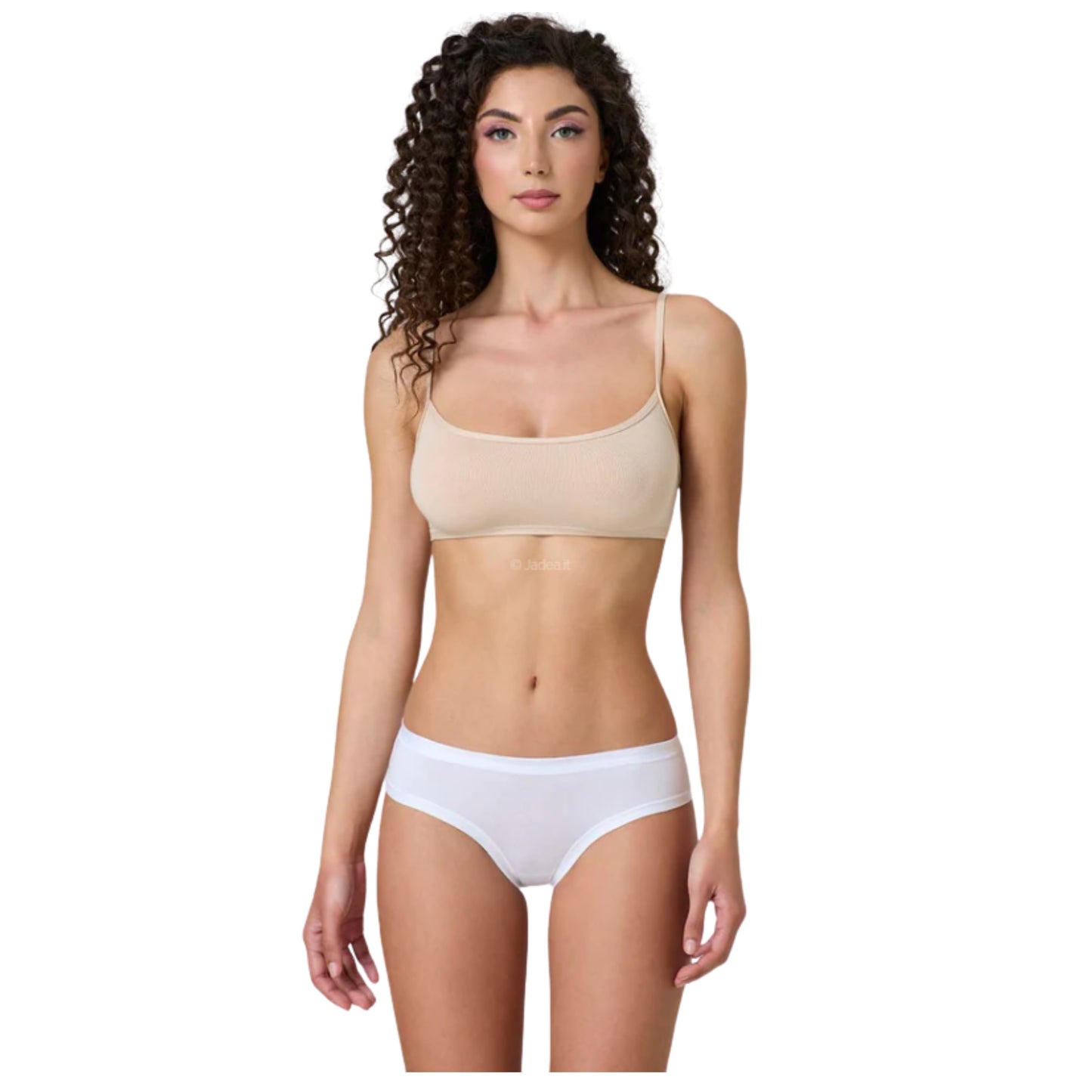 Slip Donna JADEA Art. 509 - Modello Maxi Vita Alta (Cotone)