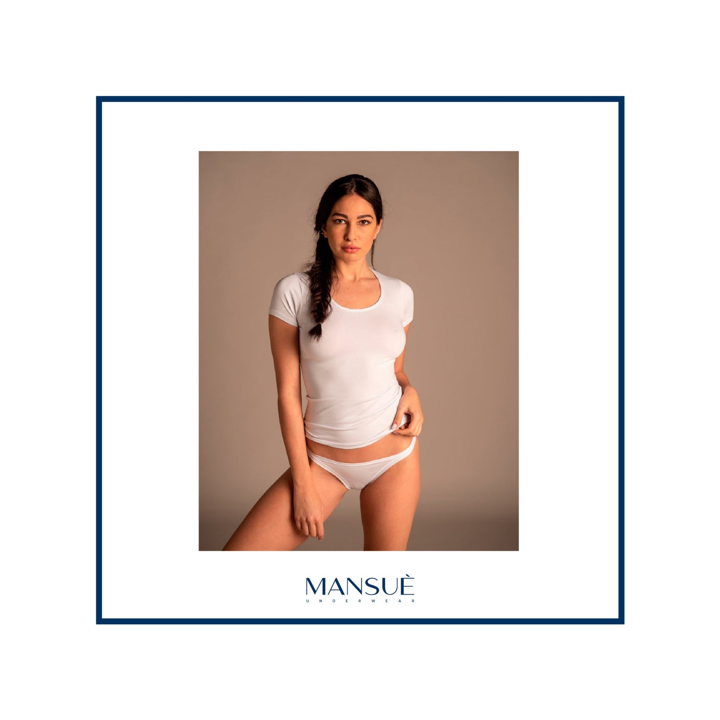 Maglia Donna Manica Corta - Cotone & Modal Soft