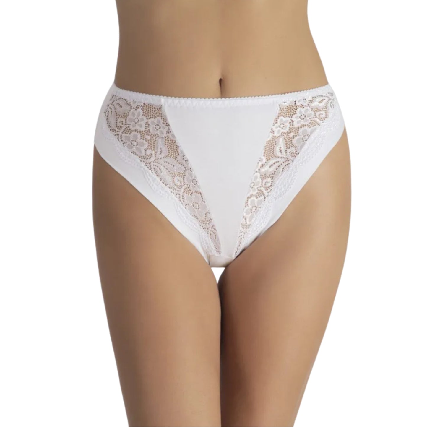 Slip Donna Mansuè con Pizzo - Art. S240 (Made in Italy)